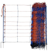 Load image into Gallery viewer, Titan Premium Post Sheep Netting 9 Wire 36" X 165' 14 Double Prong Posts Blue