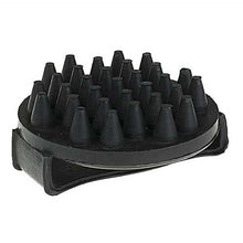 Load image into Gallery viewer, Ger-Ryan Round Rubber Curry Comb with Handle