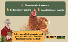 Load image into Gallery viewer, Cranky Frank Hemp Chicken Bedding 30lb