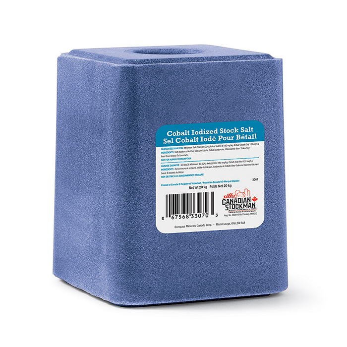 Cobalt Iodized Blue Salt Block 20kg