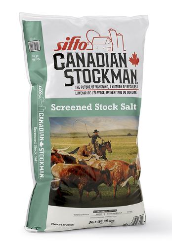 Canadian Stockman Screened White Stock Salt 25kg