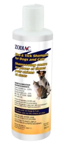 Zodiac Flea & Tick Shampoo for Dogs and Cats