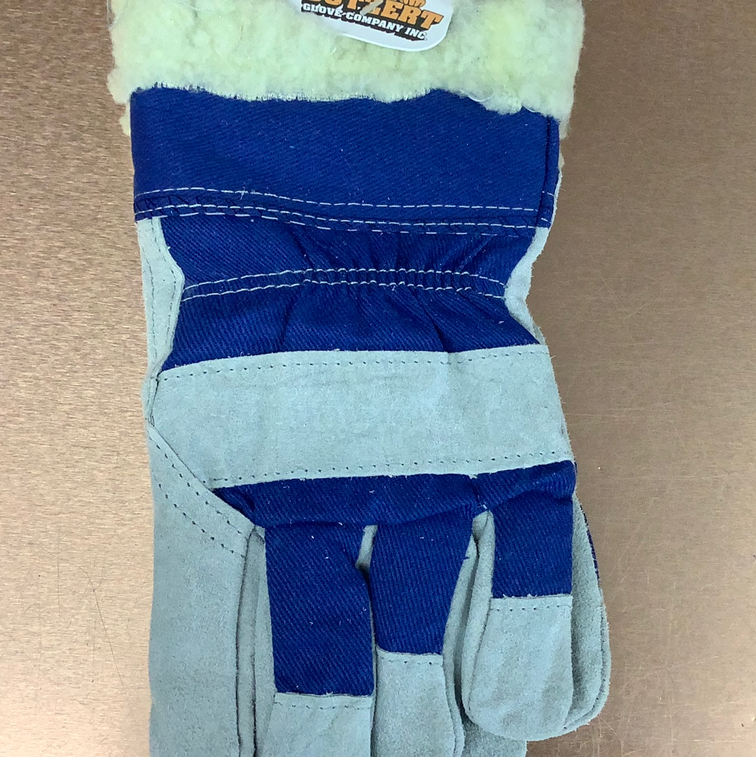 Dotzert Waterproof Fleece Lined Work Glove Blue XL