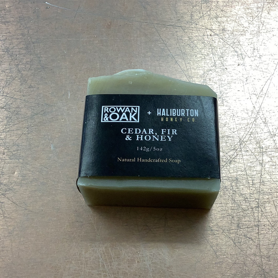 Rowan & Oak Cedar, Fir and Honey Soap