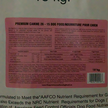 Load image into Gallery viewer, Great Canadian Canine Premium 26/15 (for Dogs) 18KG