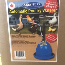 Load image into Gallery viewer, Farm-Tuff Bluebird Automatic Poultry Waterer
