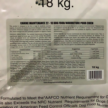 Load image into Gallery viewer, Great Canadian Maintenance 22/10 Dog Food 18kg