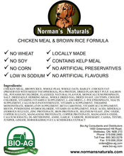 Load image into Gallery viewer, Norman's Naturals Premium Dog Food 40lb *Made in Canada*