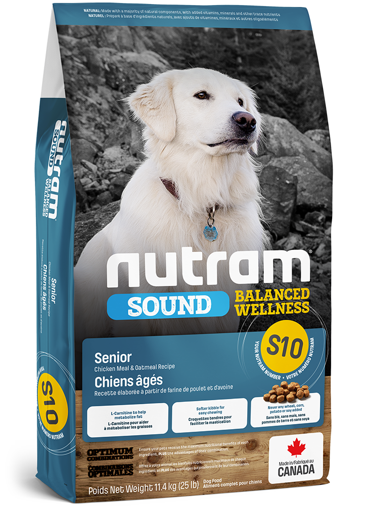 Nutram S10 Senior Balanced Wellness 11.4kg