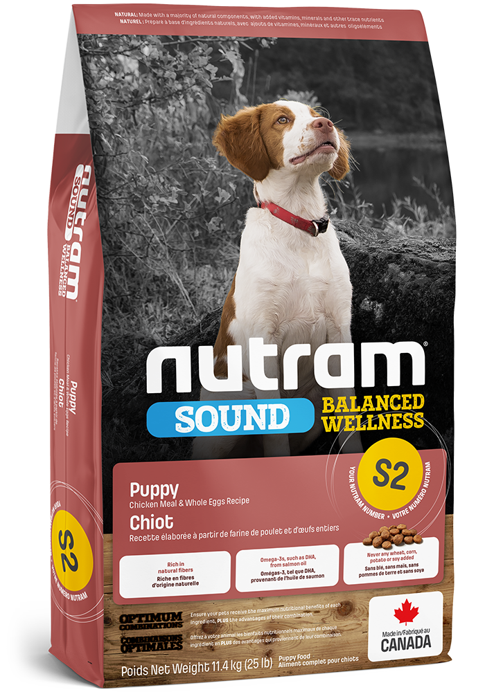 Nutram S2 Puppy Balanced Wellness 11.4kg