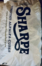 Load image into Gallery viewer, Sharpe Timothy Alfalfa Hay Cubes 25kg