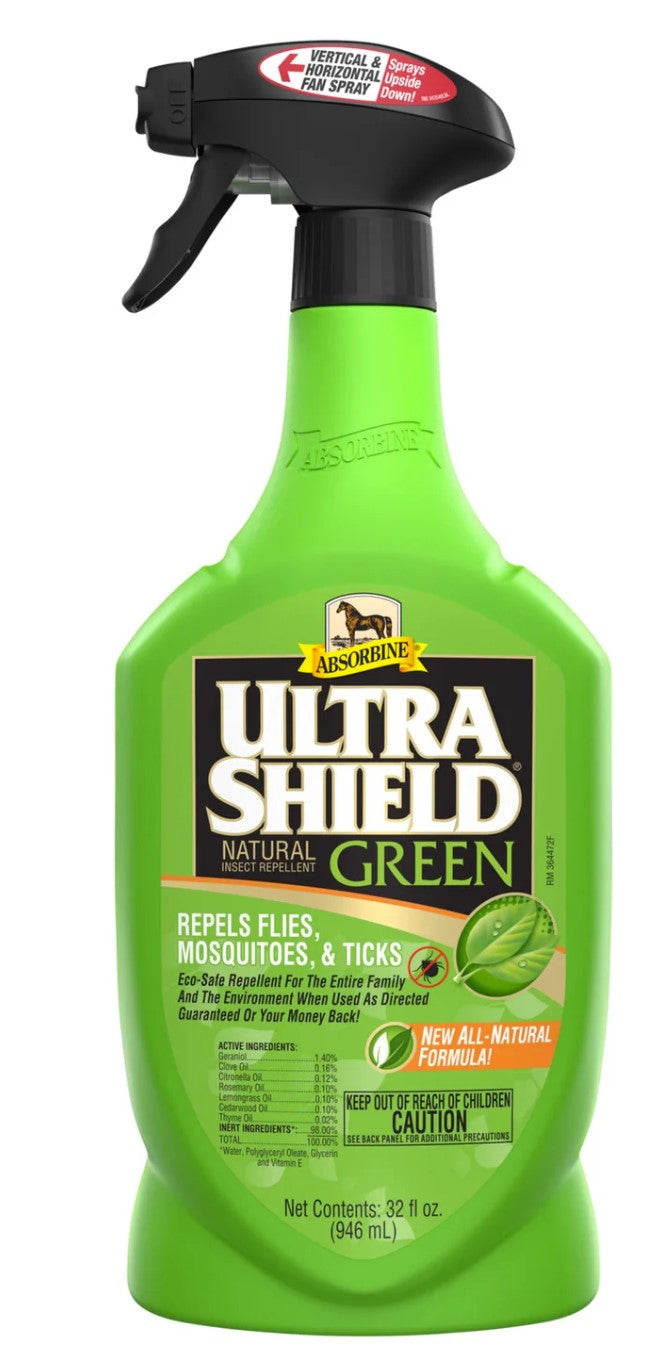 Ultra Shield Green Natural Fly Repellent and Coat Conditioner