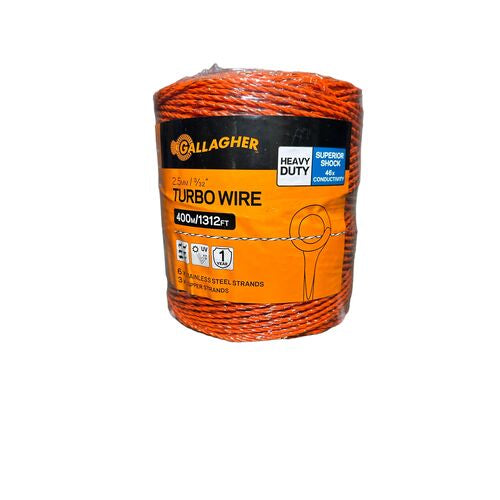 Gallagher 2.5mm Turbo Wire Orange