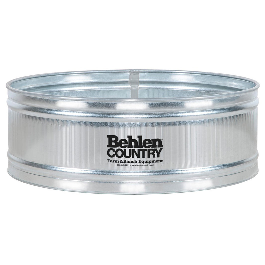 Behlen Galvanized Round Water Trough 390 Gallon