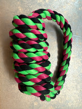 Load image into Gallery viewer, Brookbrand Pets Multicolour Braided Rope Dumbbell Dog Toy
