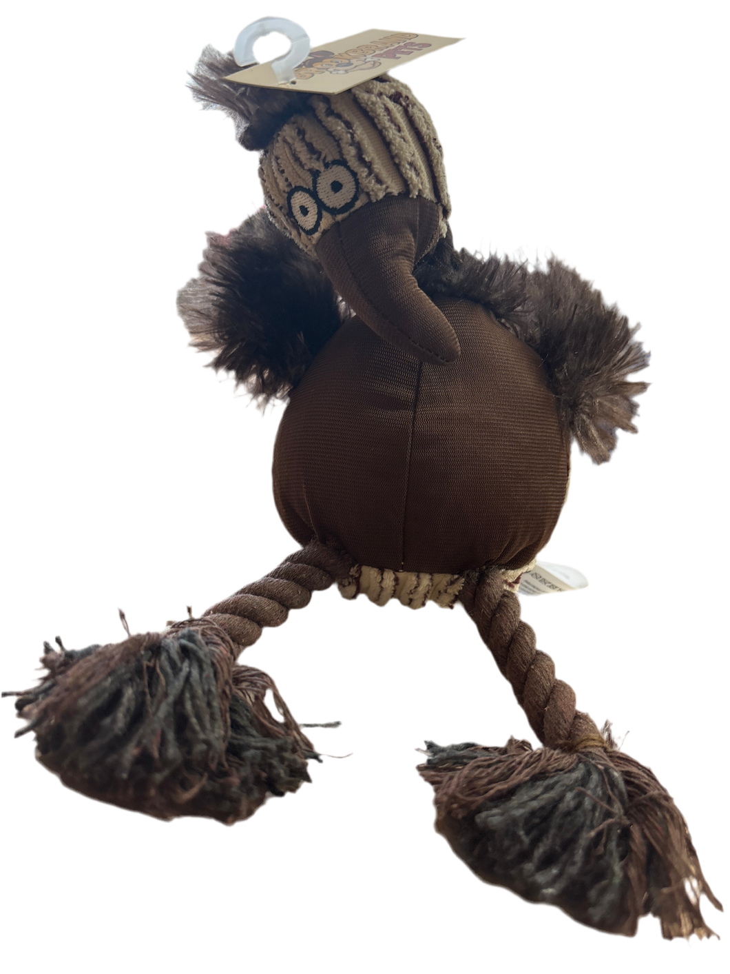 Brookbrand Pets Squeaky Ostrich Toy