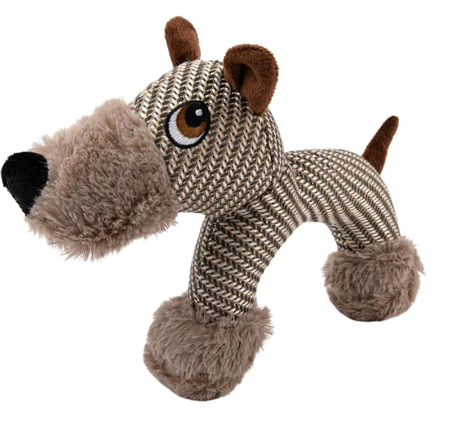 Brookbrand Pets Brown Puppy Dog Toy