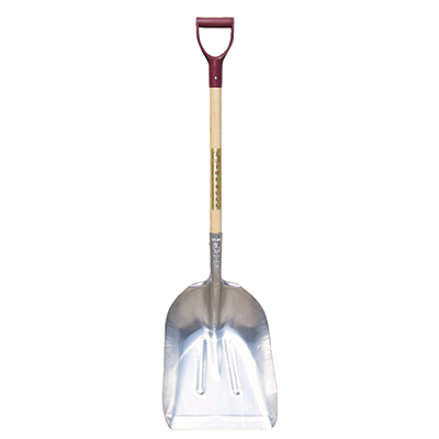 Heavy Duty Bully Aluminum Scoop Shovel 12