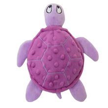 Load image into Gallery viewer, Brookbrand Pets Squeaky Sea Turtle Dog Toy
