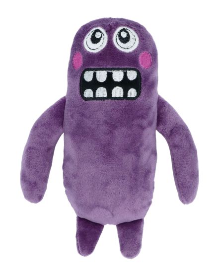 Bud'z Chewy Purple Monster Plush Dog Toy