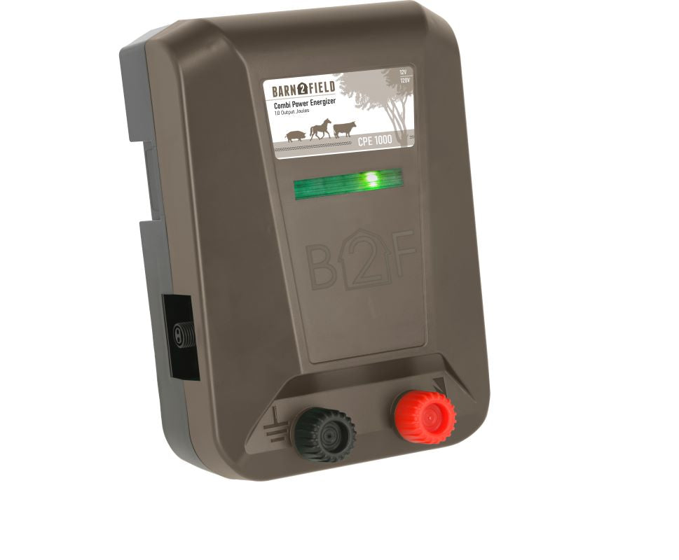 BARN2FIELD COMBI POWER CPE3000 3 JOULE ELECTRIC FENCE ENERGIZER 110/12 VOLT