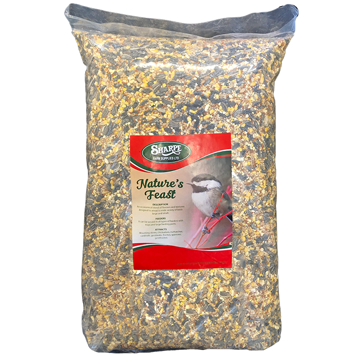 Natures Feast Wild Birdseed Mix 15KG ￼