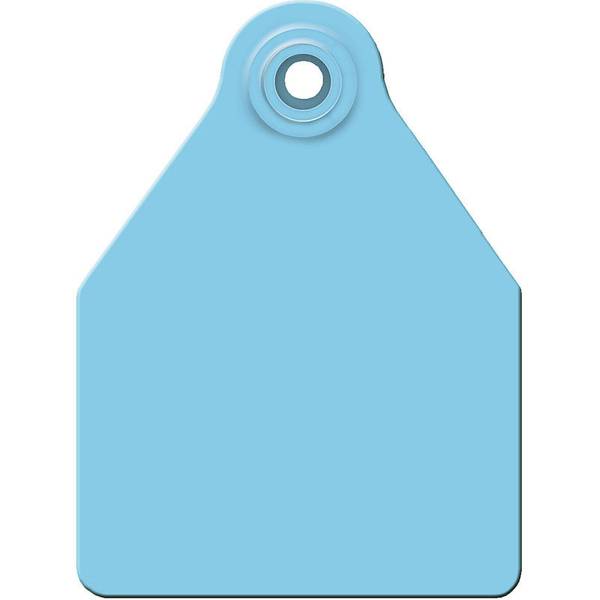 Alllfex Large Blank Blue Ear Tags 25pk