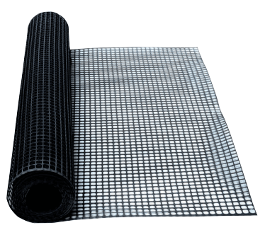 Rigid Black Plastic Utility Mesh 1/2