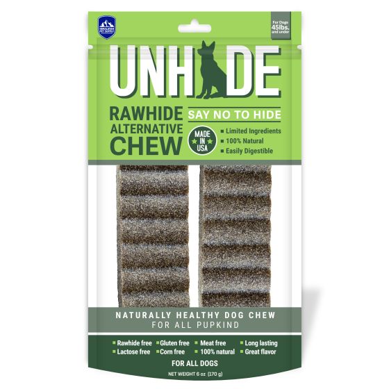 Unhide Rawhide Alternative Chew Dog Treat Medium
