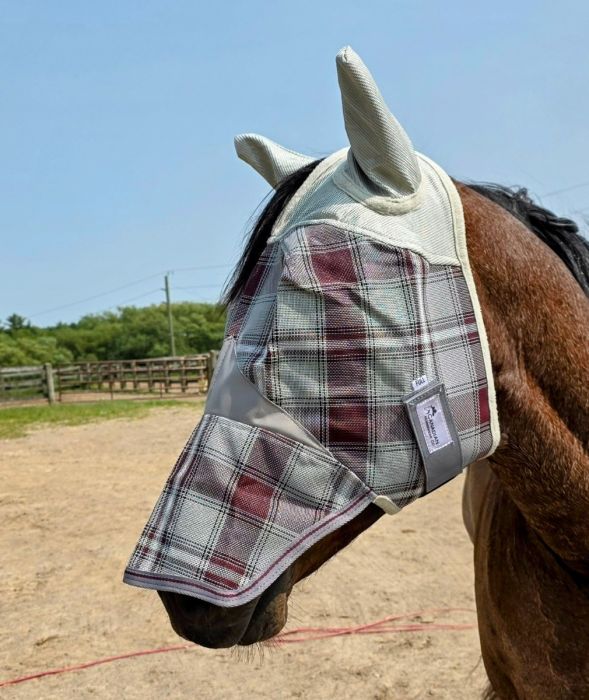 Breakaway Fly Mask with Ears and Nose Cover - FULL - Special Edition colour