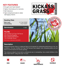 Load image into Gallery viewer, Kickass Grass Seed 25kg
