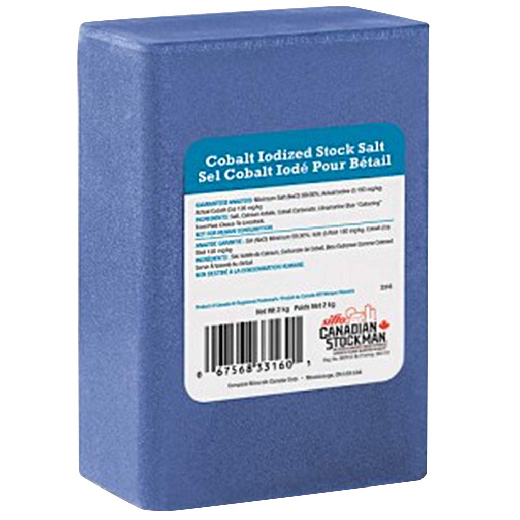 Cobalt Iodized Blue Salt Lick Sifto 2kg