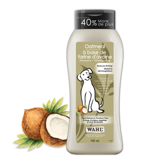 Wahl Oatmeal Dog Shampoo Coconut and Lime Scented