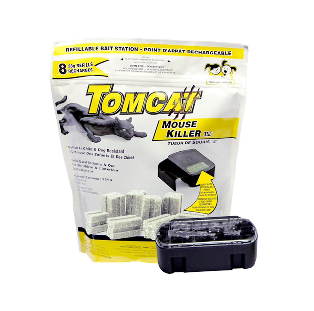 Tomcat Refillable Mouse Bait Station