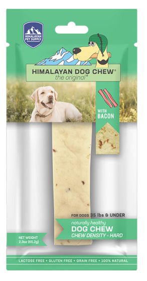 Himalayan Dog Chew The Original Dog Treat Bacon Medium