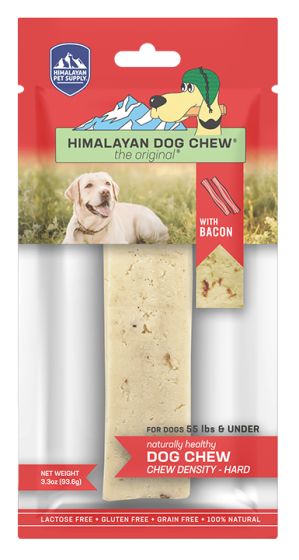 Himalayan Dog Chew The Original Dog Treat Bacon Large
