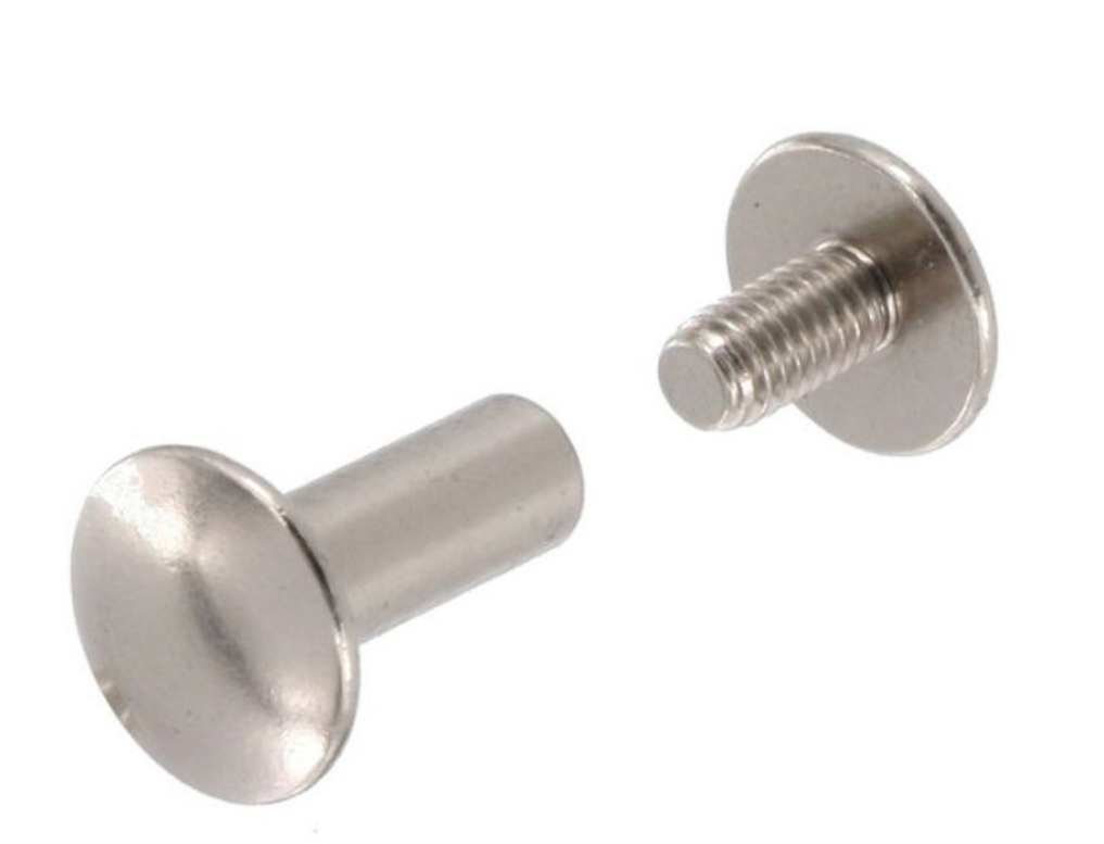 Plain Top Chicago Screw 3/8”