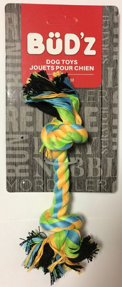 Bud'z Toy Rope with 2 Knots 8.5