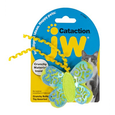 JW Crunchy Butterfly Cat Toy