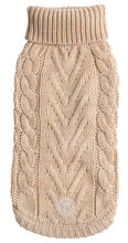 Load image into Gallery viewer, GF Pet Knitted Beige Sweater
