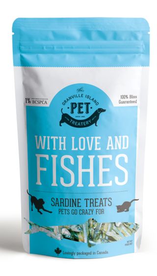 With Love and Fishes Sardine Treat