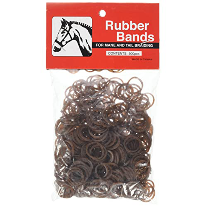 Rubber Bands for Mane & Tail Braiding