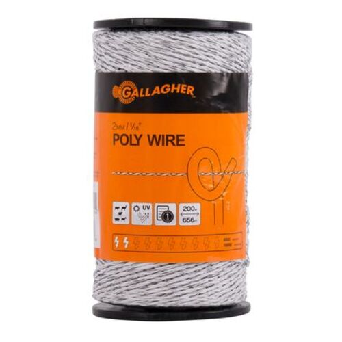 Gallagher Poly Wire 200M/656FT