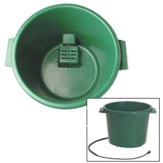Heated Water Bucket 16gal