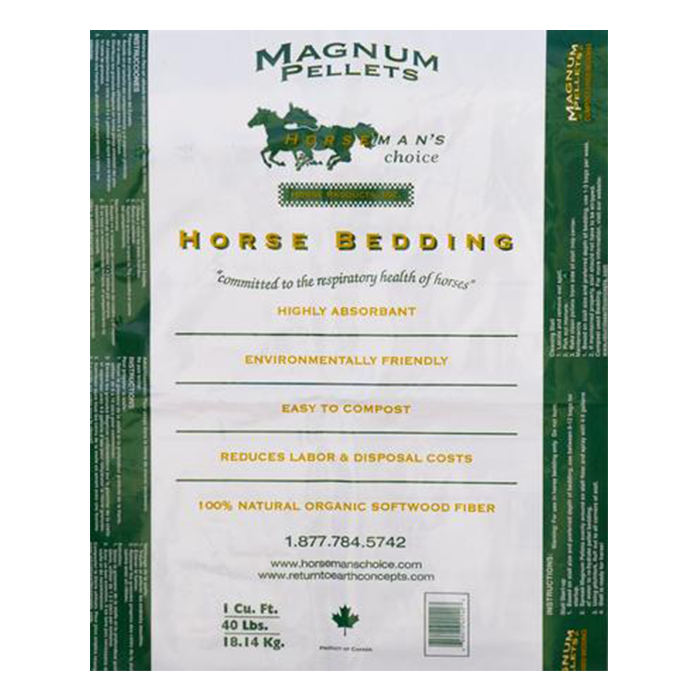 Magnum Wood Pellet Horse Bedding