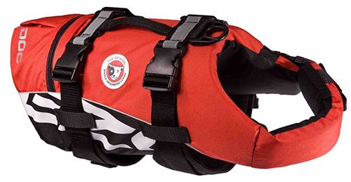 EzyDog Life Jacket for Dogs Red M