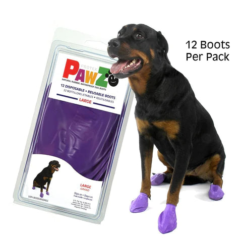 Pawz Rubber Dog Boots LG