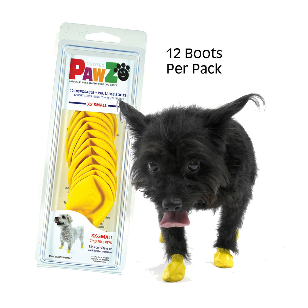 Pawz Rubber Dog Boots XXS