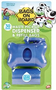 Bags On Board Doggy Poop Bags w/ Refill