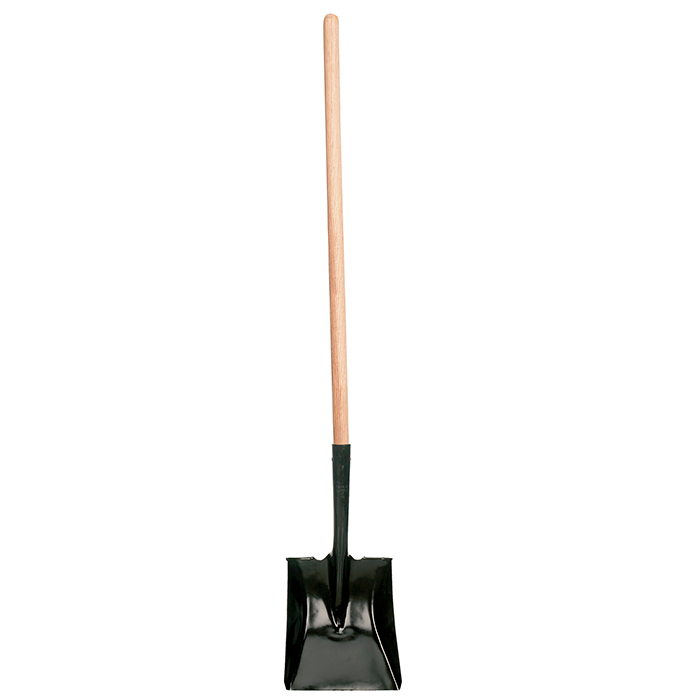 Square Point Long Handle Shovel